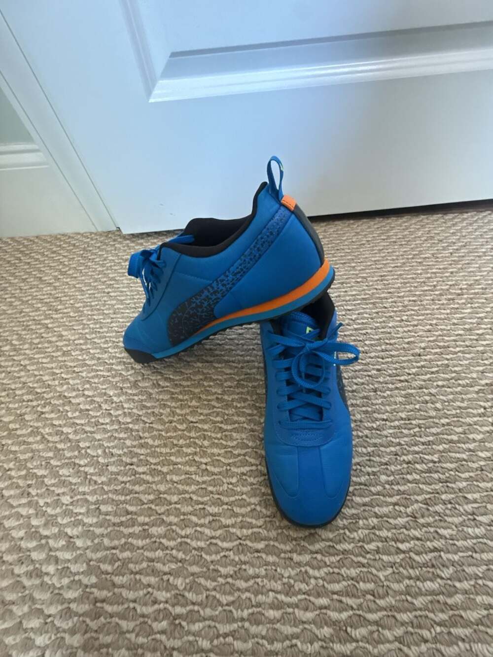 Puma Roma Kellogg's Frosted Flakes Tony the Tiger Blue Men's Size 11 Sneakers